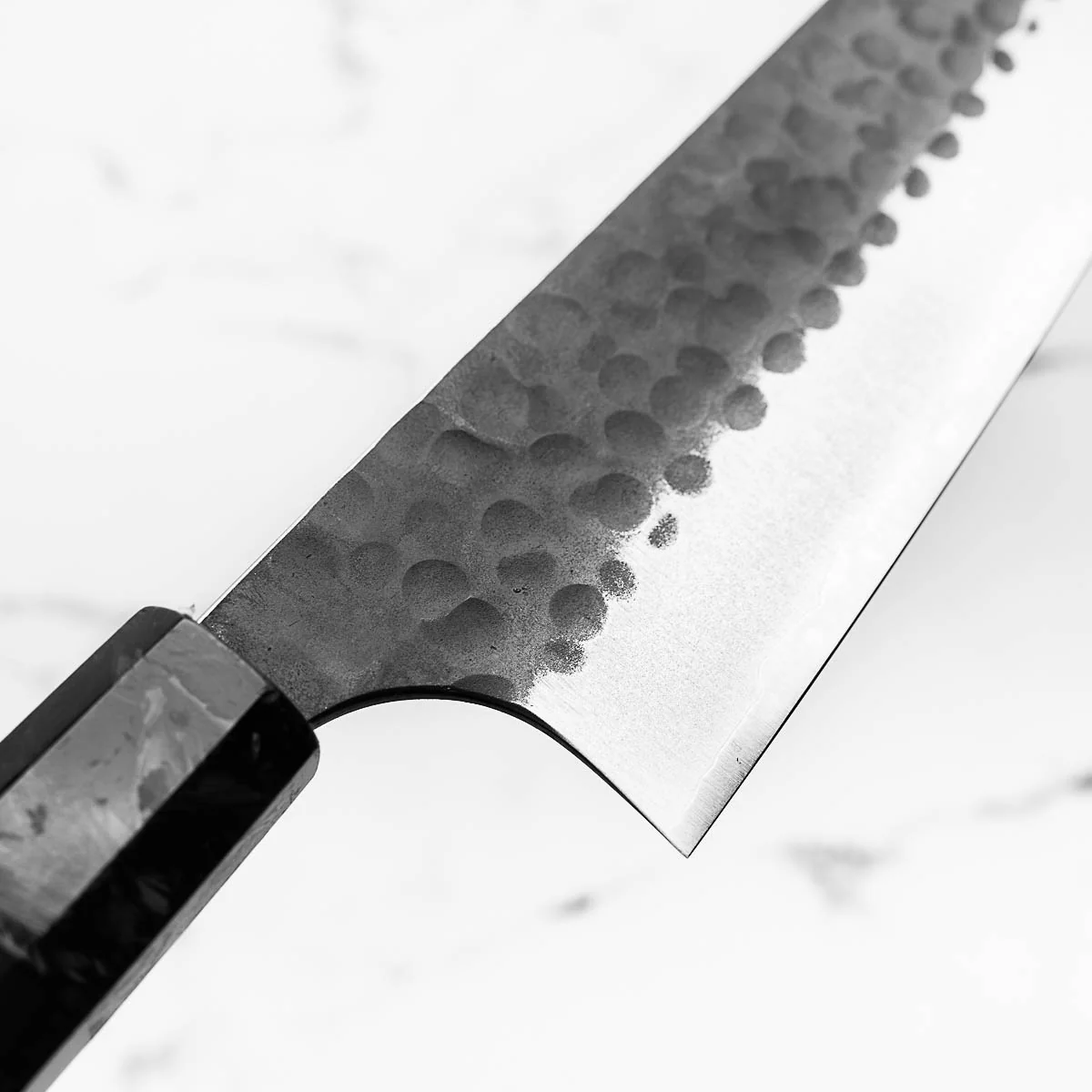Masakage Koishi Bunka 165mm - Dark Carbon Fibre - Image 5