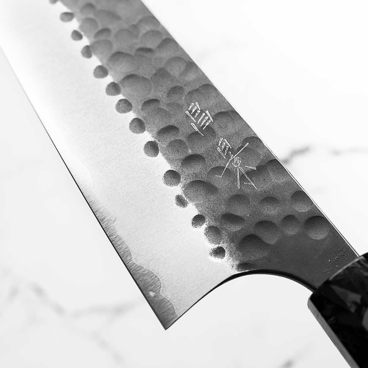 Masakage Koishi Bunka 165mm - Dark Carbon Fibre - Image 7