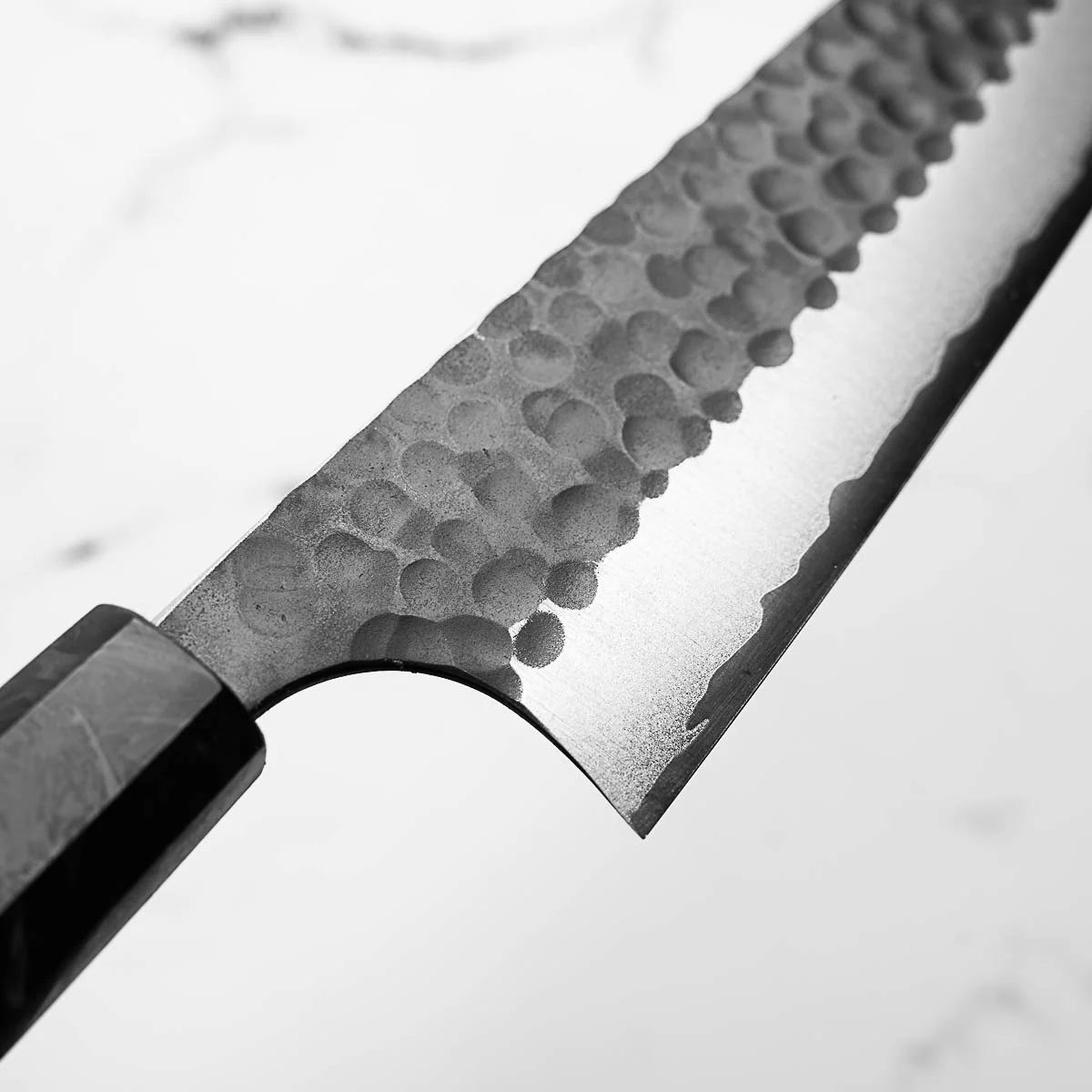 Masakage Koishi Gyuto 210mm - Dark Carbon Fibre - Image 5