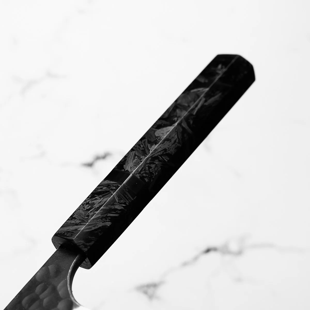 Masakage Koishi Gyuto 210mm - Dark Carbon Fibre - Image 8