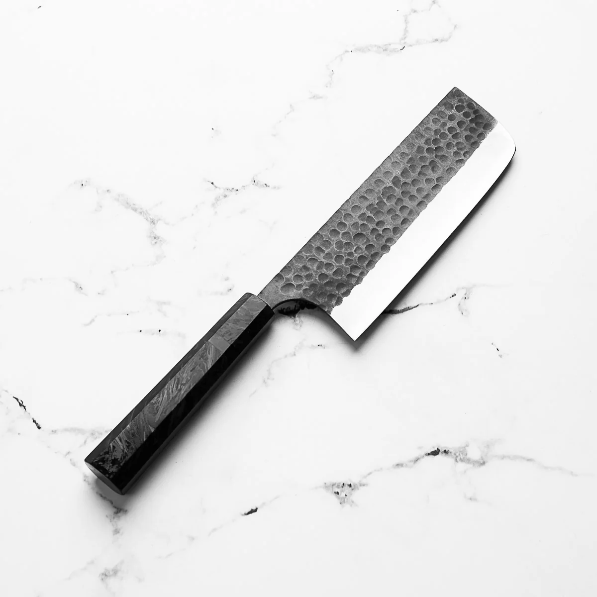 Masakage Koishi Nakiri 165mm - Dark Carbon Fibre - Image 2