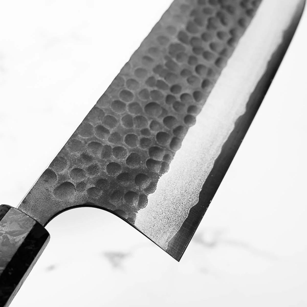 Masakage Koishi Nakiri 165mm - Dark Carbon Fibre - Image 5