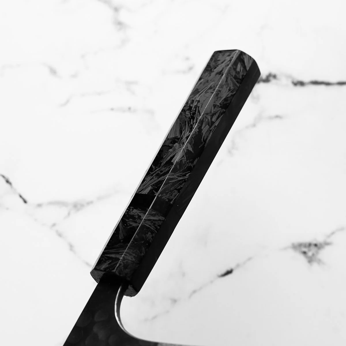 Masakage Koishi Nakiri 165mm - Dark Carbon Fibre - Image 7
