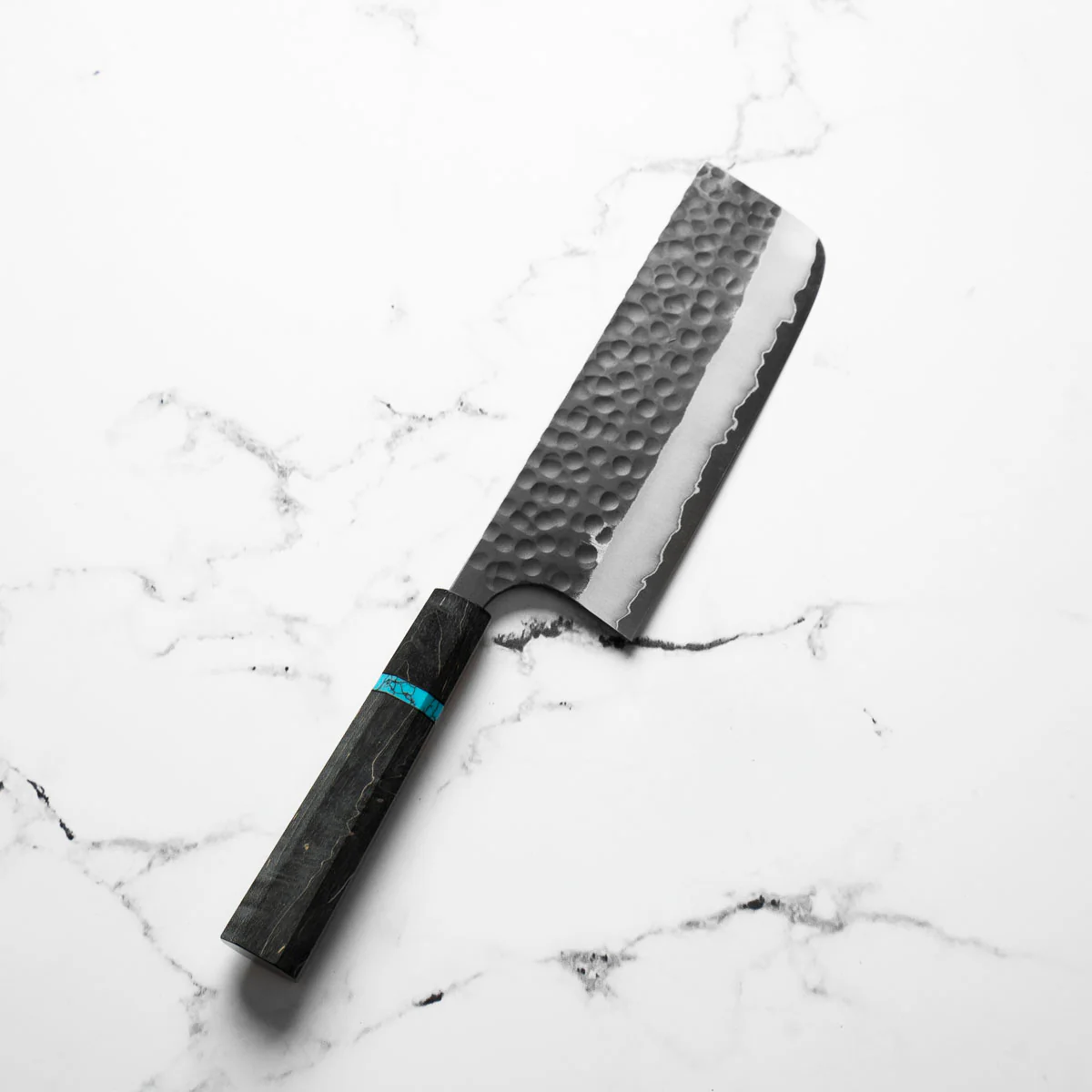 Masakage Koishi Nakiri 165mm - Maple Turquoise - Image 2