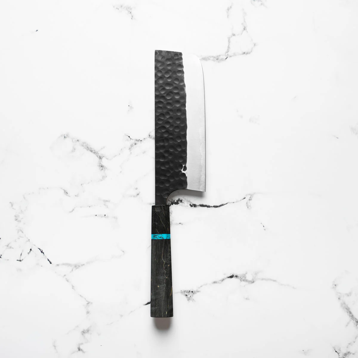 Masakage Koishi Nakiri 165mm - Maple Turquoise - Image 3