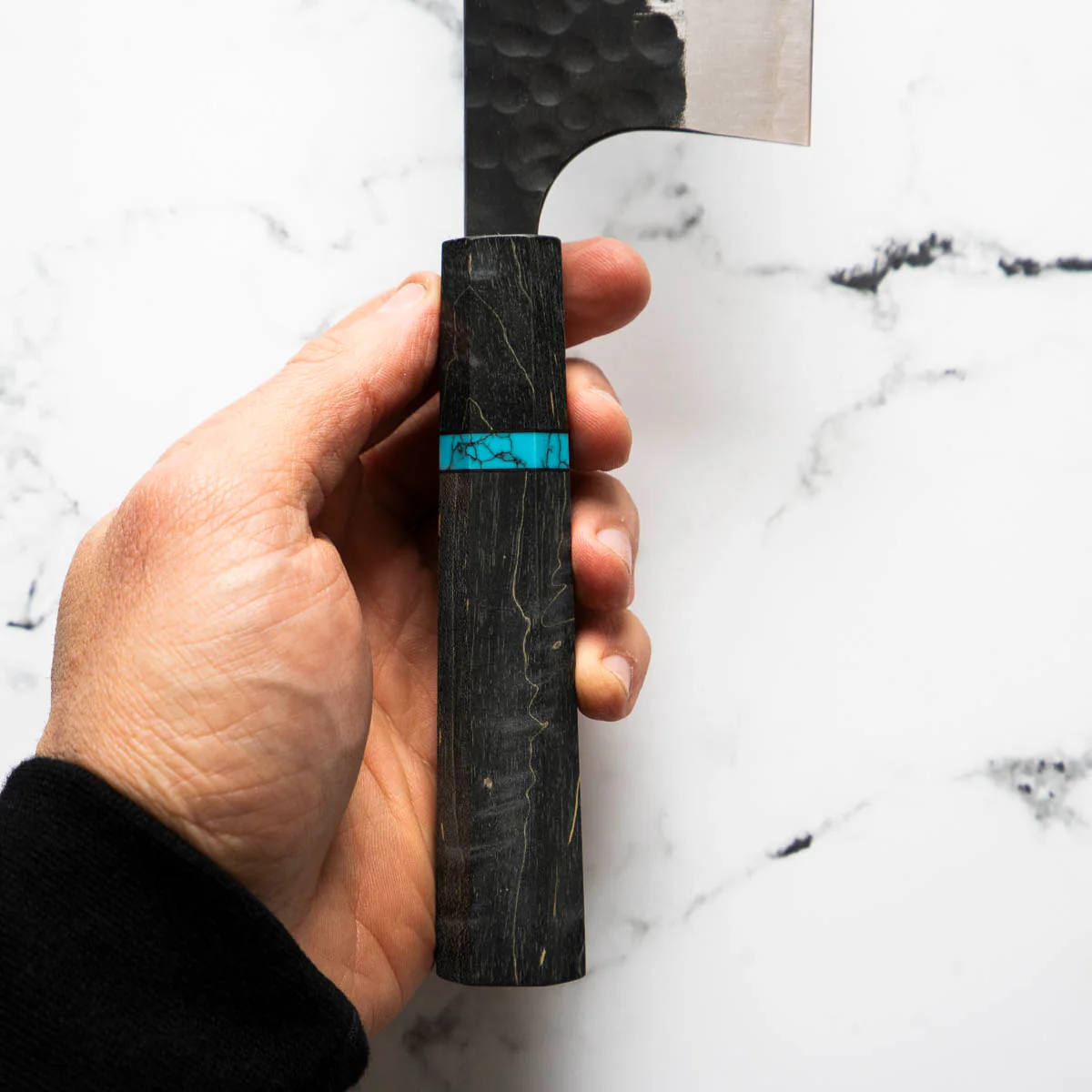 Masakage Koishi Nakiri 165mm - Maple Turquoise - Image 7
