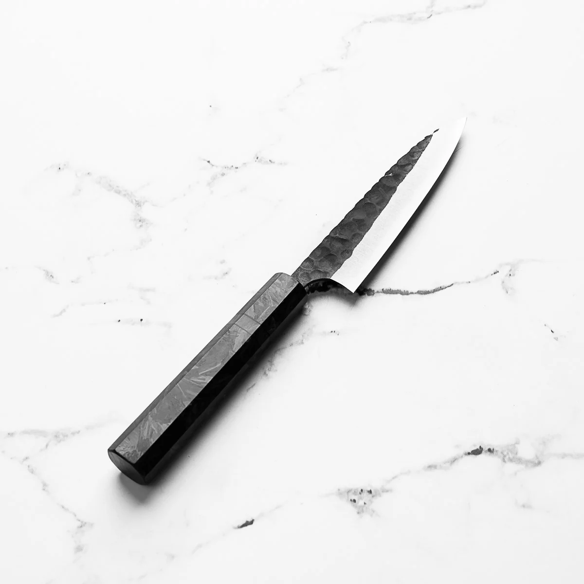Masakage Koishi Petty 120mm - Dark Carbon Fibre - Image 2
