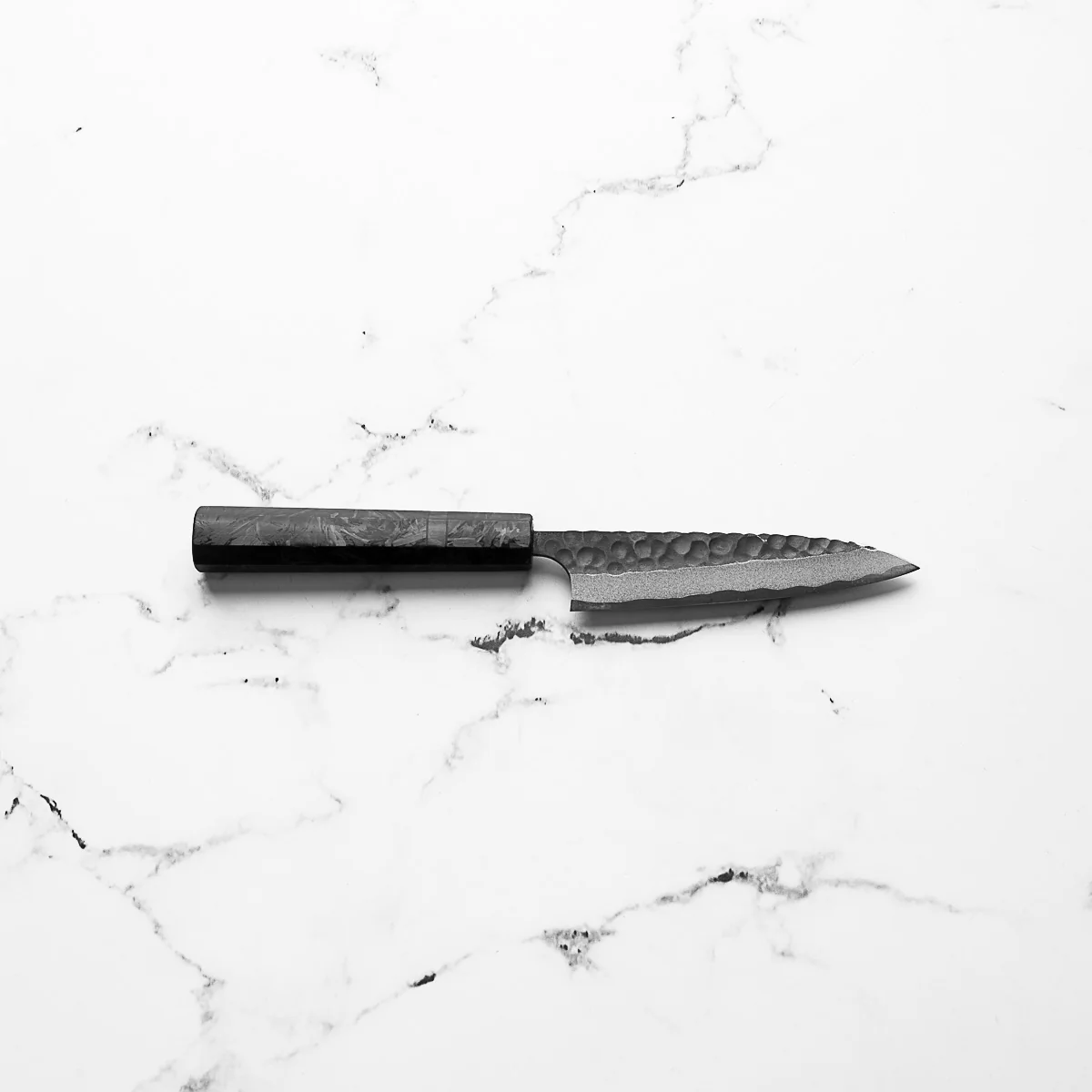Masakage Koishi Petty 120mm - Dark Carbon Fibre - Image 4
