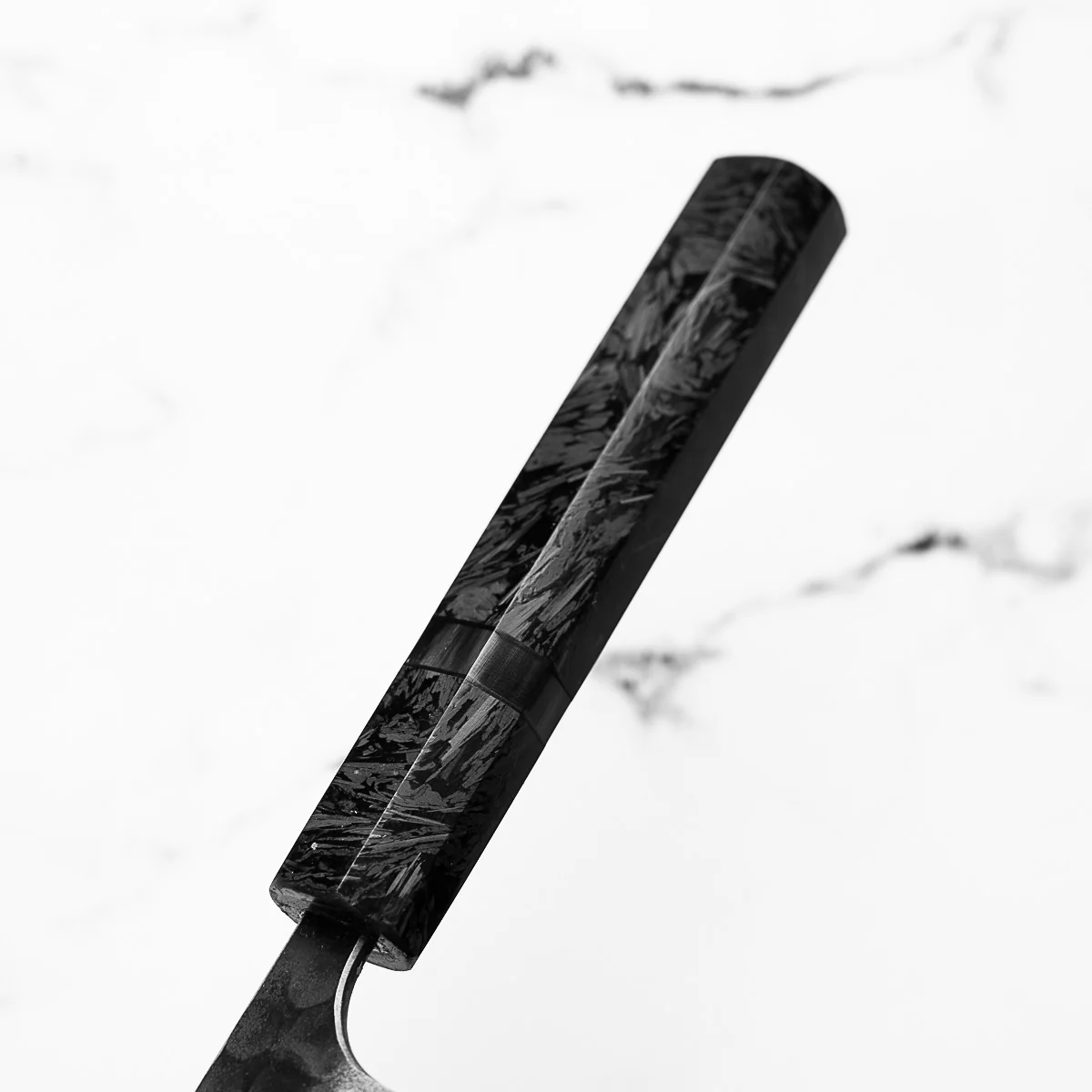 Masakage Koishi Petty 120mm - Dark Carbon Fibre - Image 8