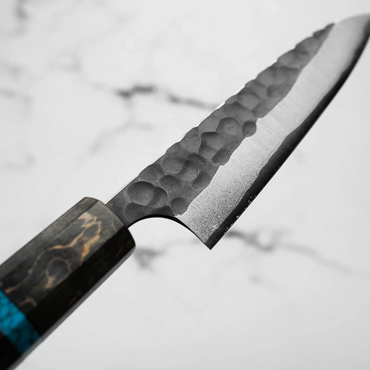 Masakage Koishi Petty 120mm - Maple Turquoise - Image 5
