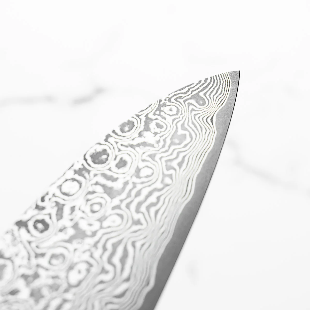 Masakage Kumo Gyuto 210mm - Dark Carbon Fibre - Image 7