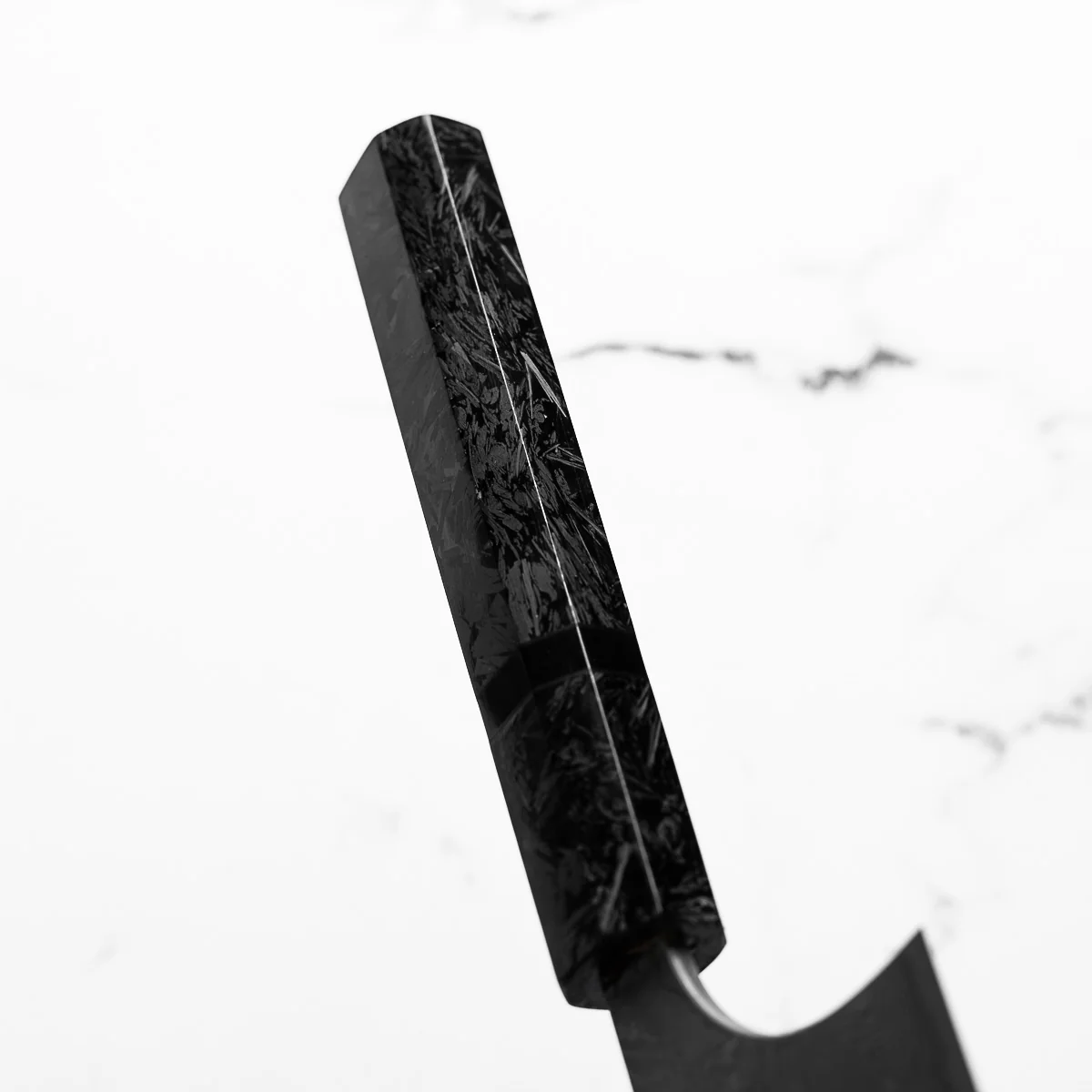 Masakage Kumo Gyuto 210mm - Dark Carbon Fibre - Image 8