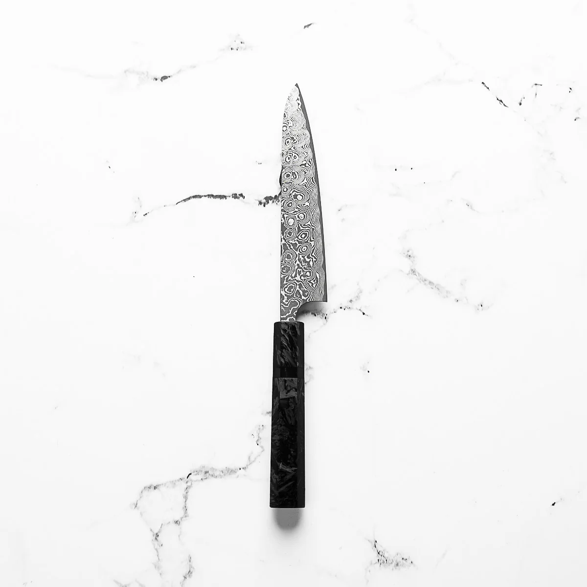 Masakage Kumo Petty 150mm - Dark Carbon Fibre - Image 3