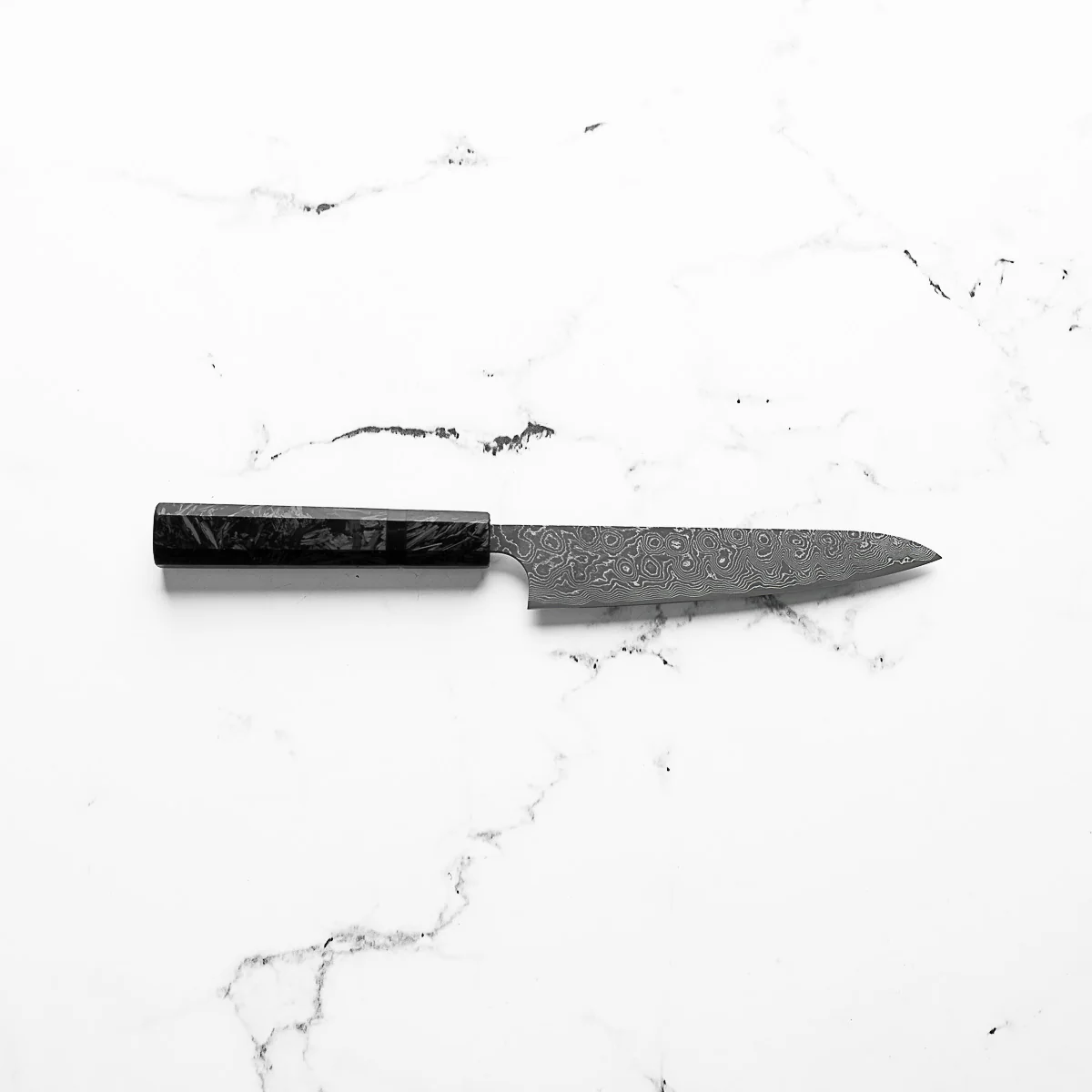 Masakage Kumo Petty 150mm - Dark Carbon Fibre - Image 4