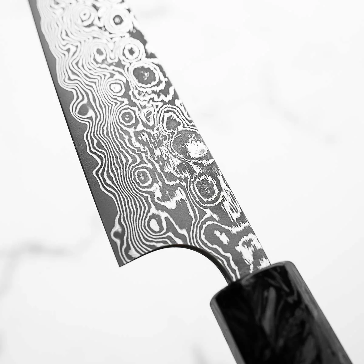 Masakage Kumo Petty 150mm - Dark Carbon Fibre - Image 6