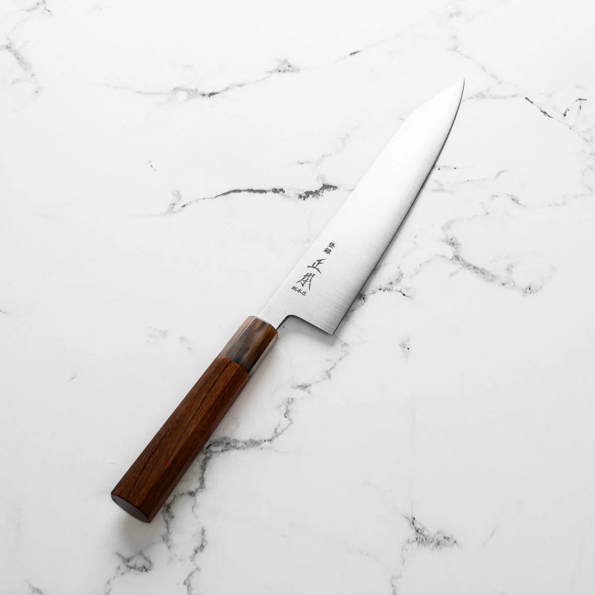 Masamoto Sohonten KS Swedish Stainless Steel Kiritsuke 210mm  - Quince - Image 2