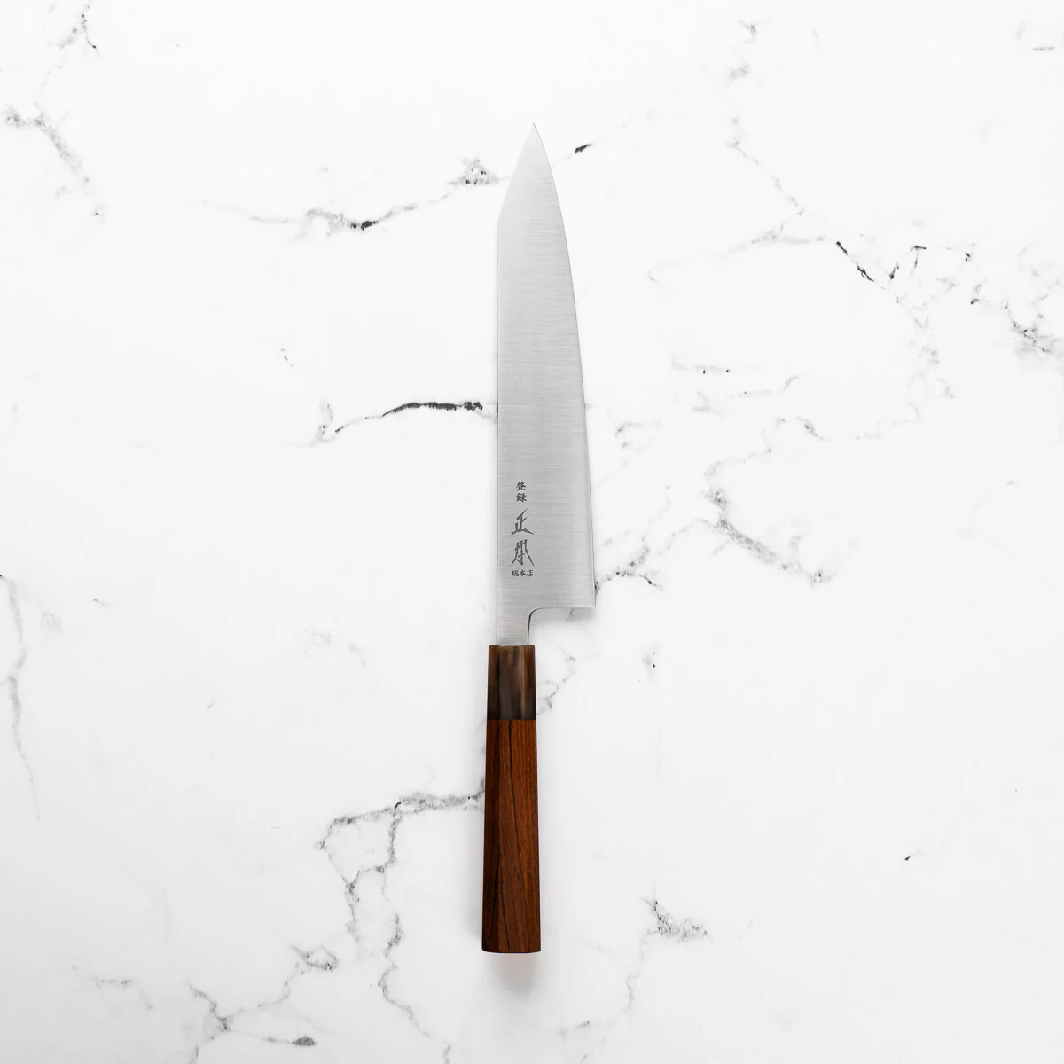 Masamoto Sohonten KS Swedish Stainless Steel Kiritsuke 210mm  - Quince - Image 4