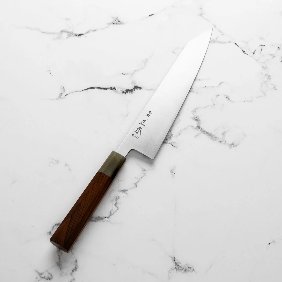Masamoto Sohonten KS White 2 Kiritsuke 210mm - Quince - Image 2