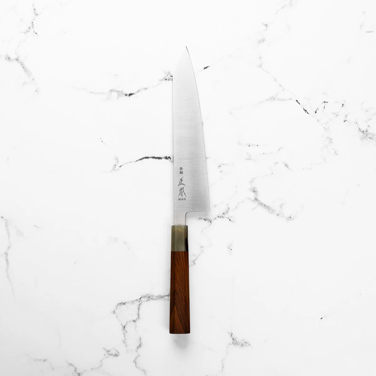 Masamoto Sohonten KS White 2 Kiritsuke 210mm - Quince - Image 3