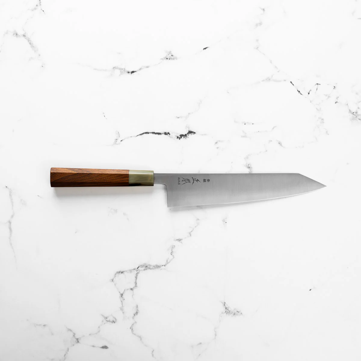 Masamoto Sohonten KS White 2 Kiritsuke 210mm - Quince - Image 4