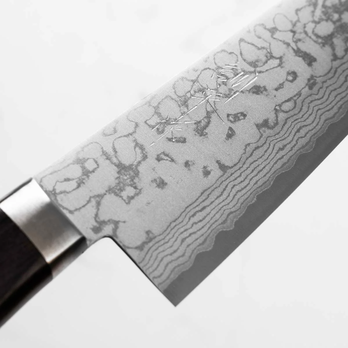 Masutani VG10 Damascus Gyuto 180mm - Black Western - Image 5