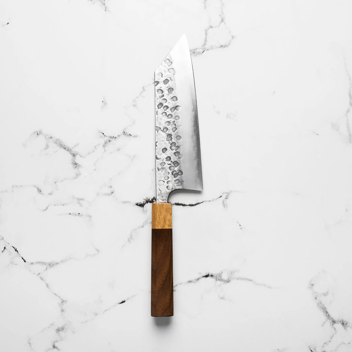 Matsubara Hamono Blue 2 Tsuchime Bunka 180mm - Image 3