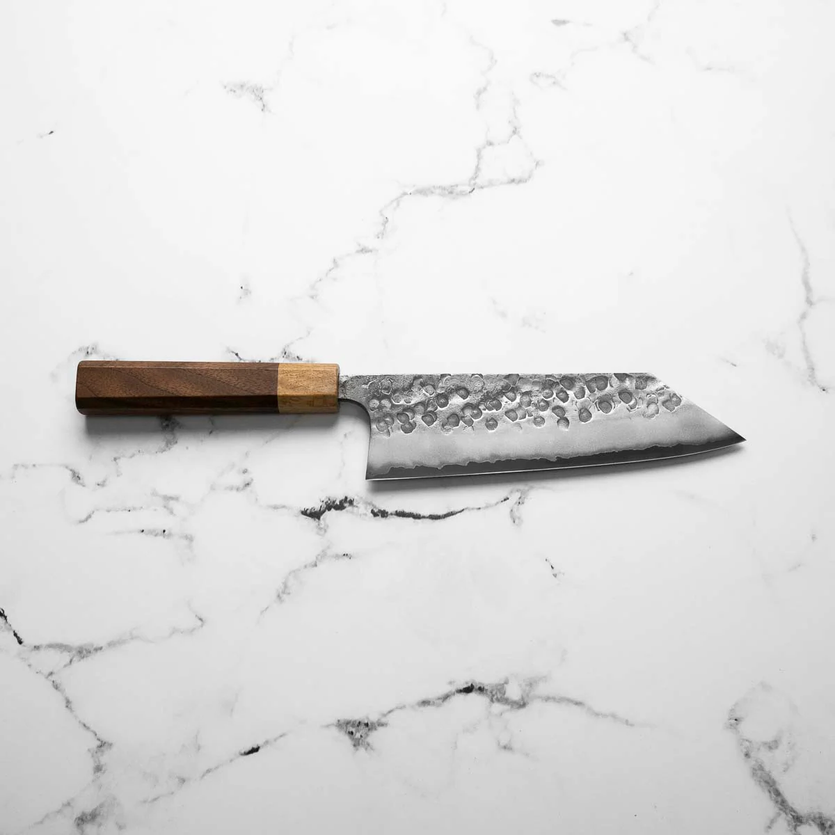 Matsubara Hamono Blue 2 Tsuchime Bunka 180mm - Image 4