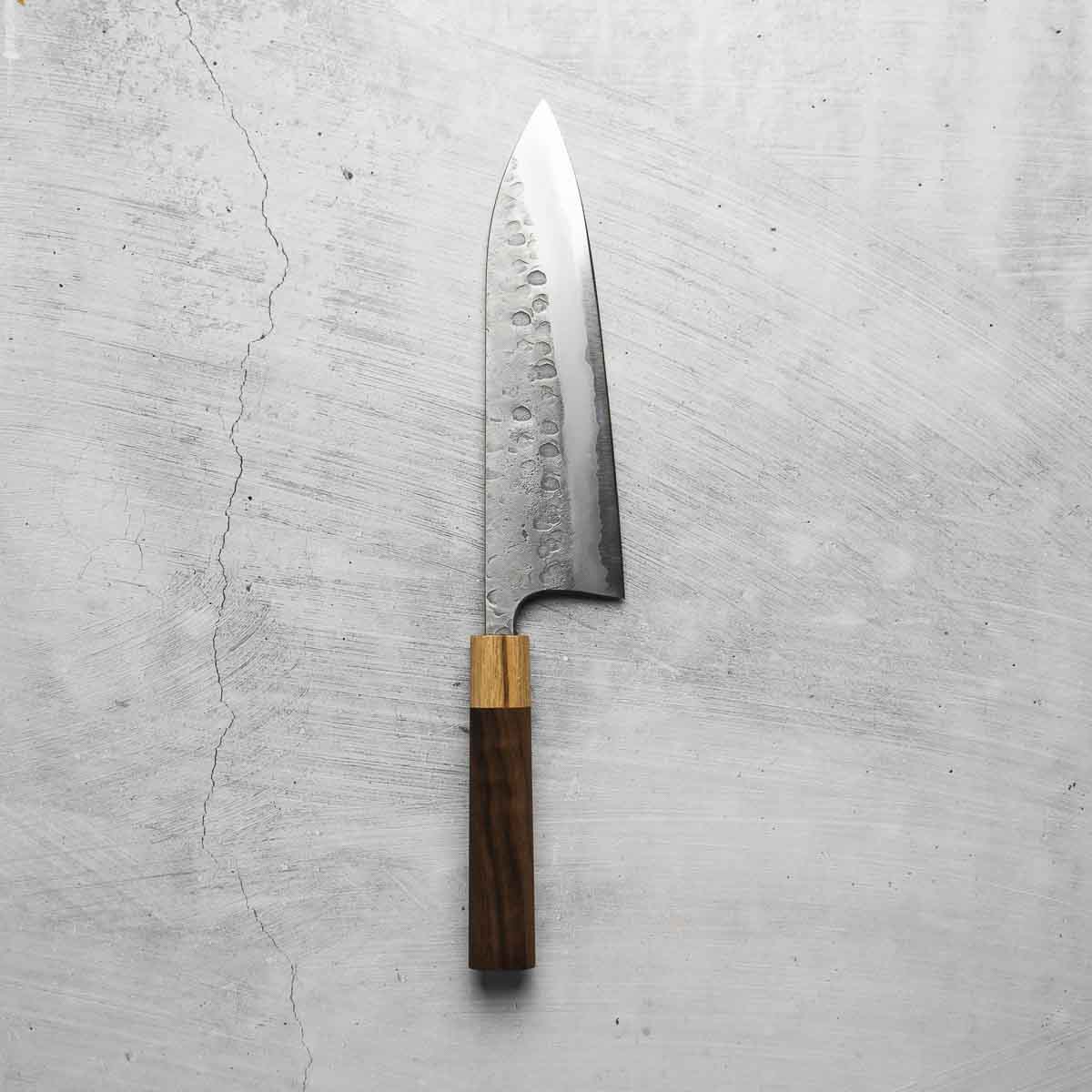 Matsubara Hamono Blue 2 Tsuchime Gyuto 210mm - Image 3