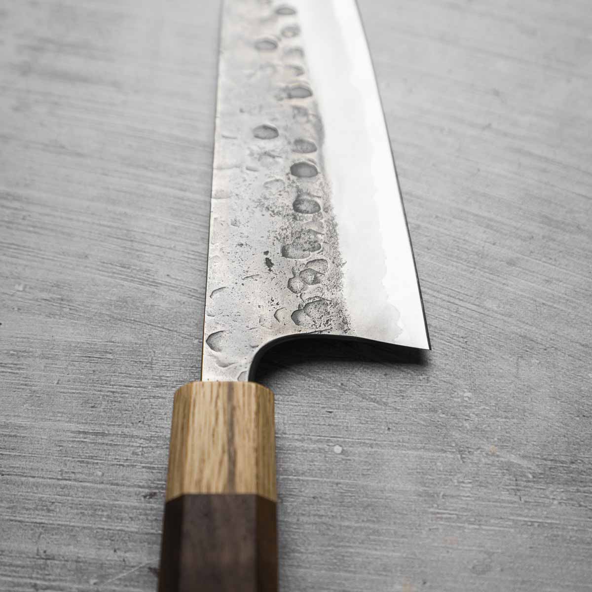 Matsubara Hamono Blue 2 Tsuchime Gyuto 210mm - Image 4
