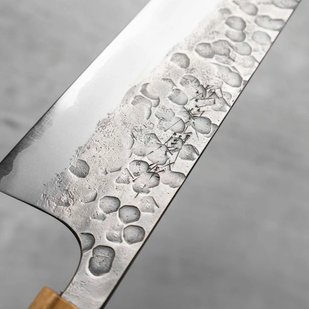 Matsubara Hamono Blue 2 Tsuchime Gyuto 210mm - Image 8