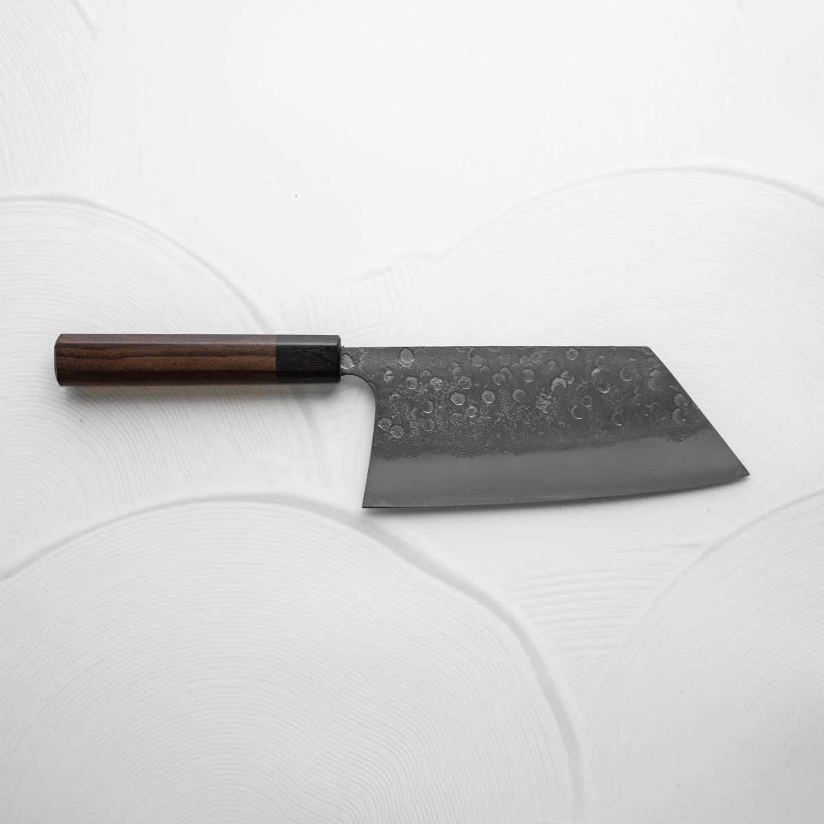 Matsubara Hamono Blue 2 Tsuchime Kiritsuke Cleaver 180mm - Image 5