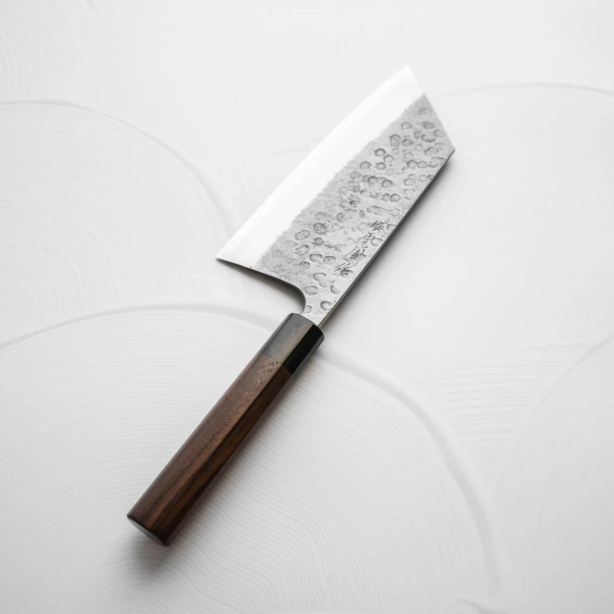 Matsubara Hamono Blue 2 Tsuchime Kiritsuke Cleaver 180mm - Image 6