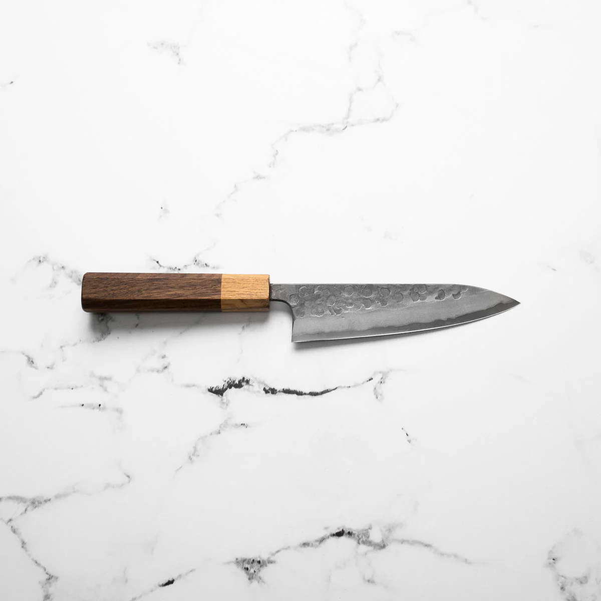Matsubara Hamono Blue 2 Tsuchime Petty 135mm - Image 3