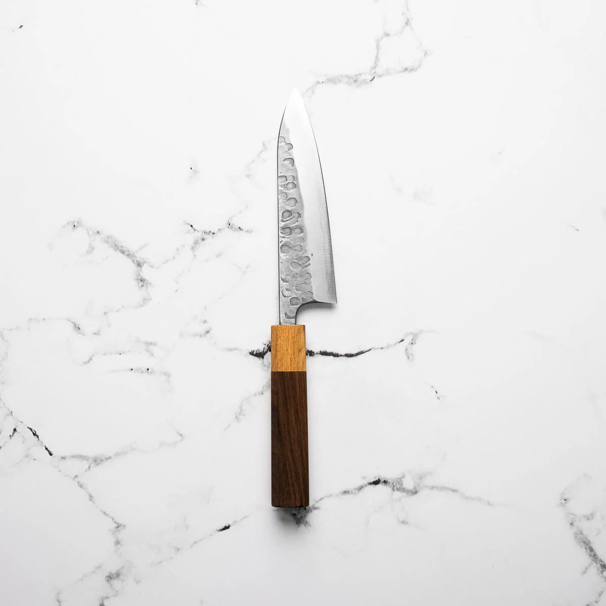 Matsubara Hamono Blue 2 Tsuchime Petty 135mm - Image 4