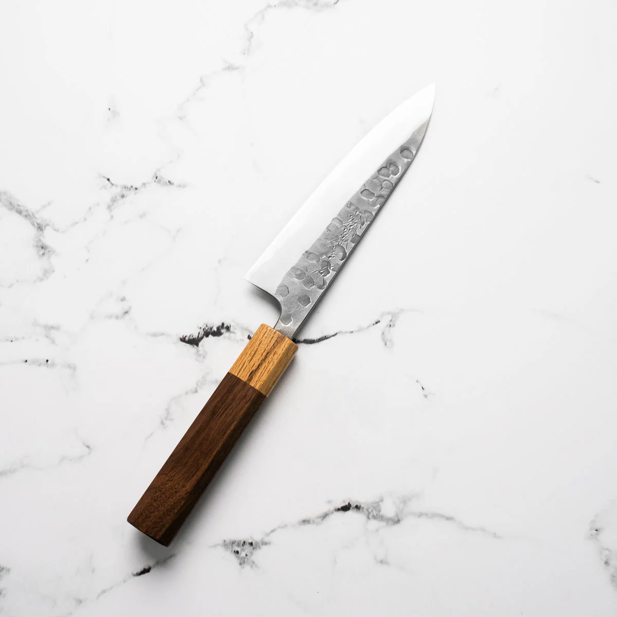Matsubara Hamono Blue 2 Tsuchime Petty 135mm - Image 5