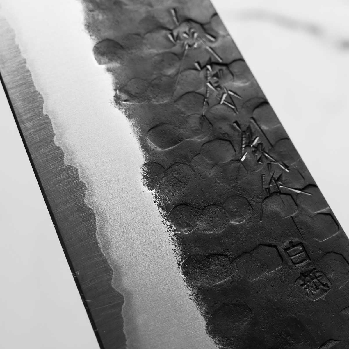 Matsubara Hamono White 1 Tsuchime Bunka 180mm - Image 5