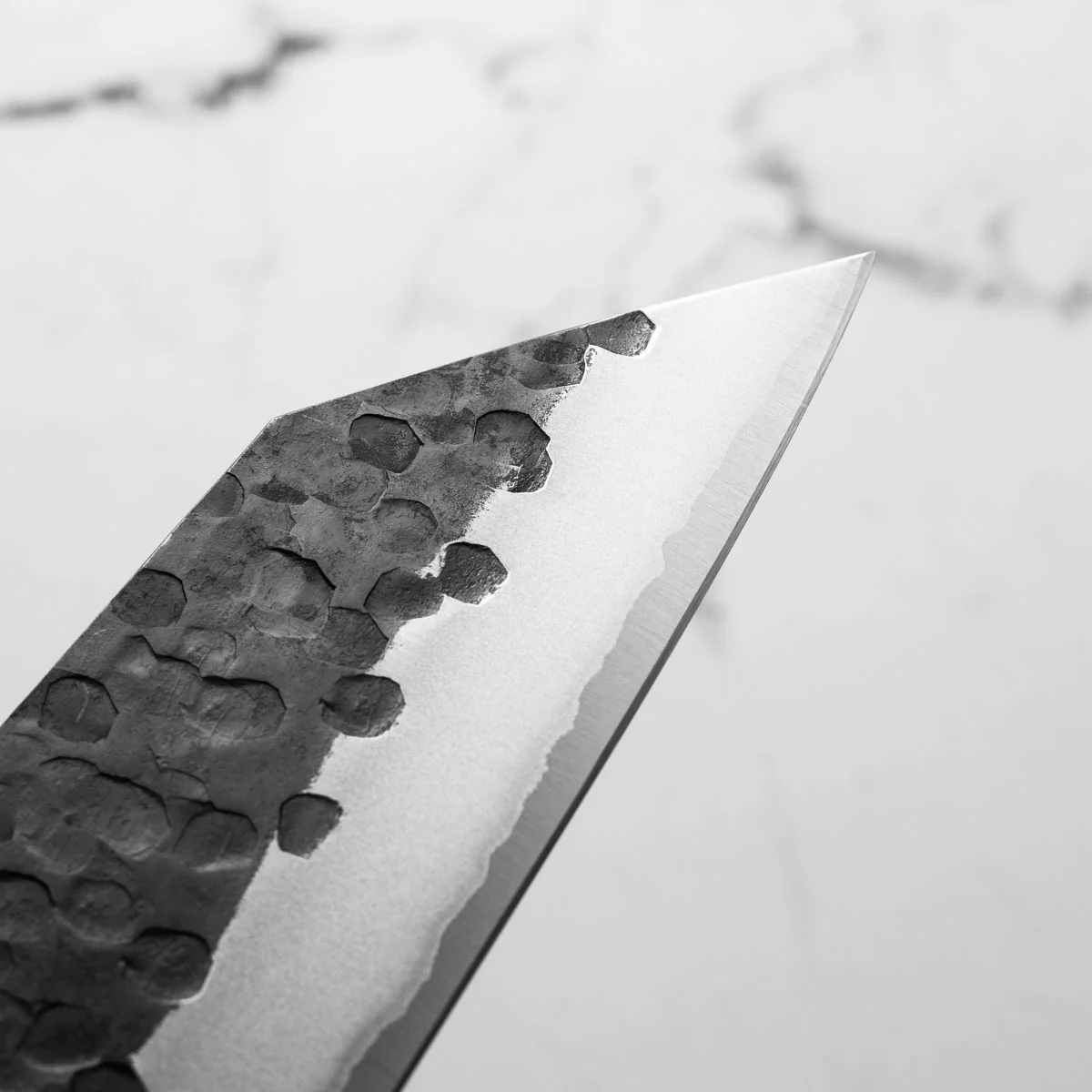 Matsubara Hamono White 1 Tsuchime Bunka 180mm - Image 7