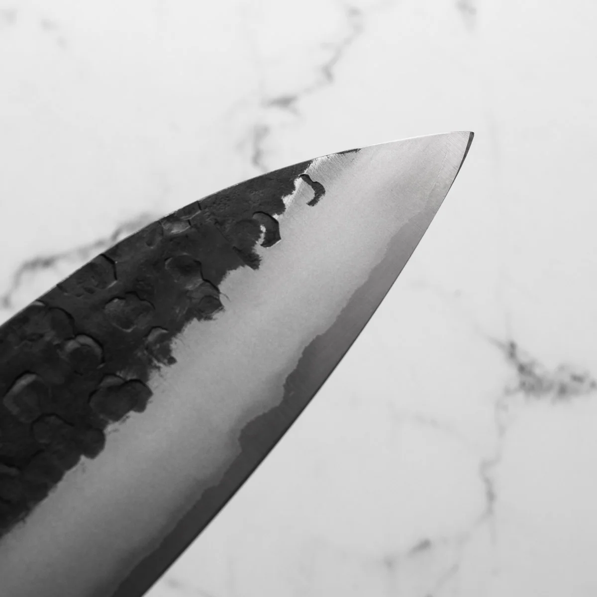 Matsubara Hamono White 1 Tsuchime Gyuto 210mm - Image 7