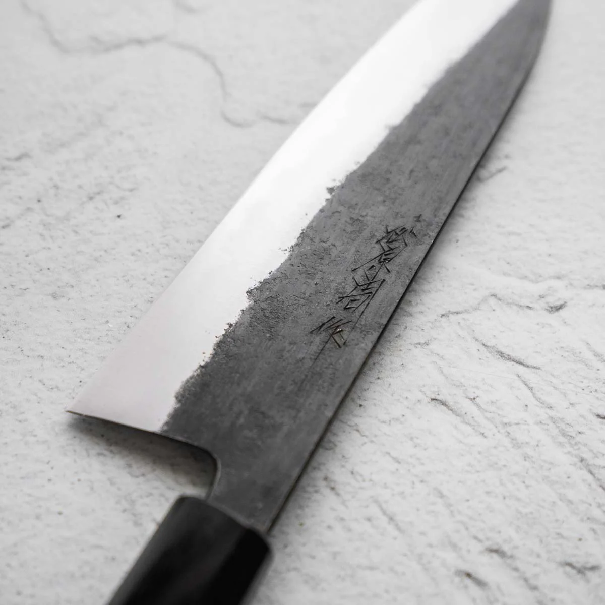 Matsubara Hamono White 1 Kurouchi Gyuto 240mm - Image 3