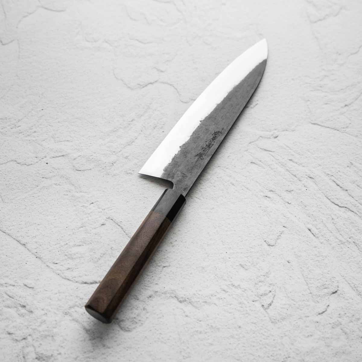 Matsubara Hamono White 1 Kurouchi Gyuto 240mm - Image 6
