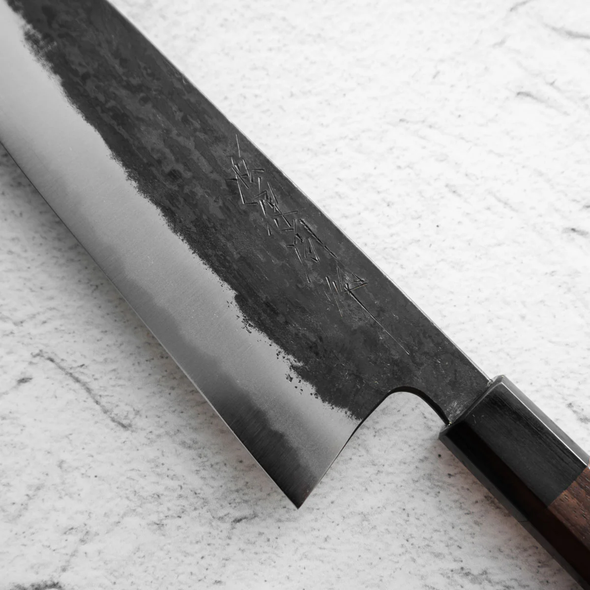 Matsubara Hamono White 1 Kurouchi Gyuto 210mm - Image 4
