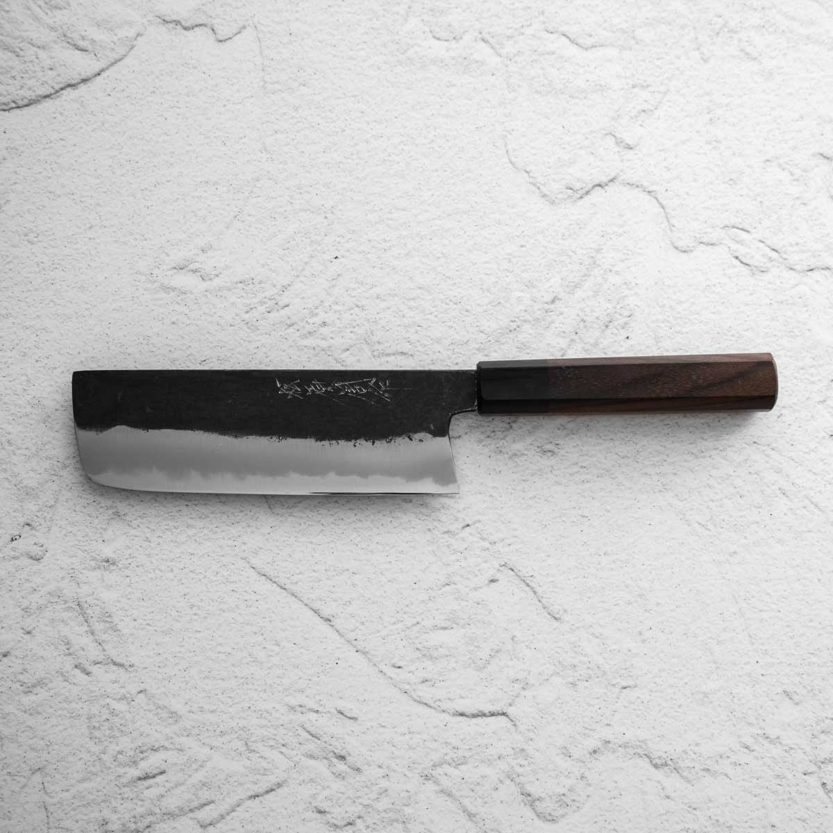 Matsubara Hamono White 1 Kurouchi Nakiri 165mm - Image 4