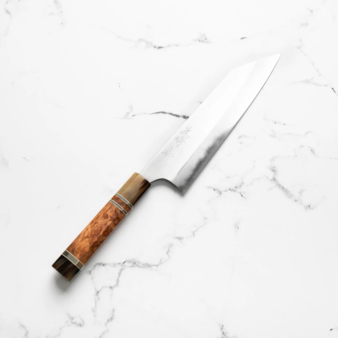 Mazaki Blue 1 Hon-Sanmai Kiritsuke 210mm - Image 2