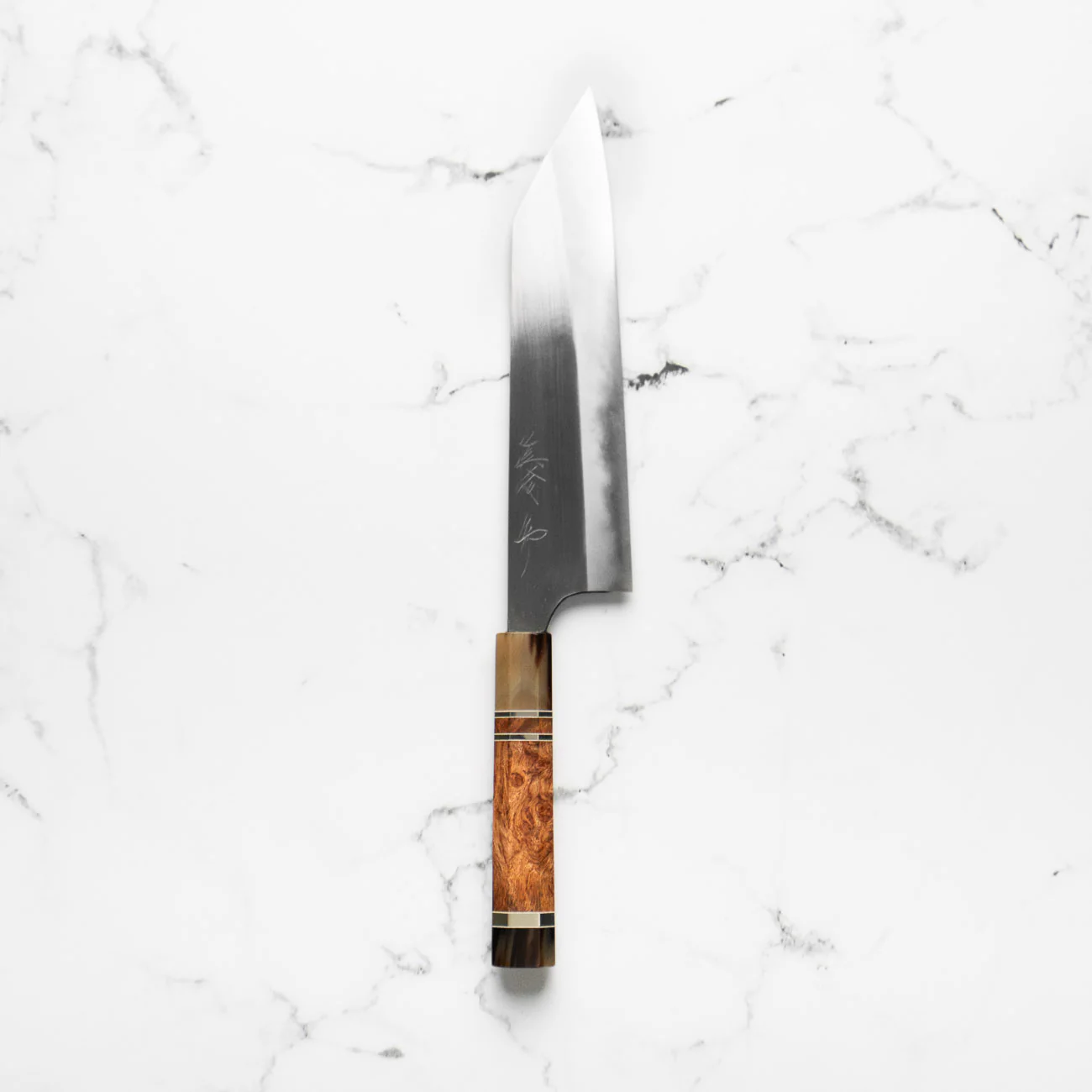 Mazaki Blue 1 Hon-Sanmai Kiritsuke 210mm - Image 3