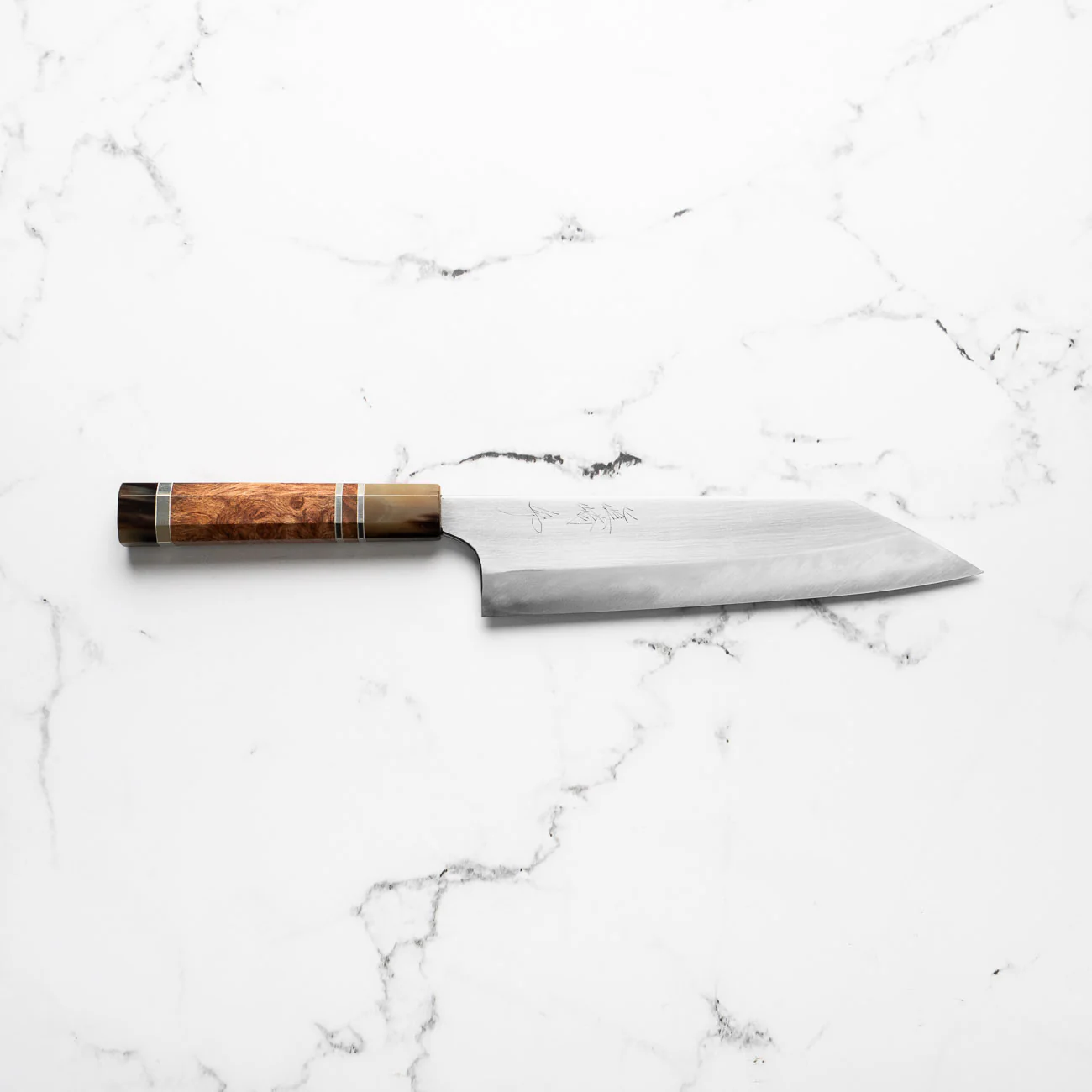 Mazaki Blue 1 Hon-Sanmai Kiritsuke 210mm - Image 4