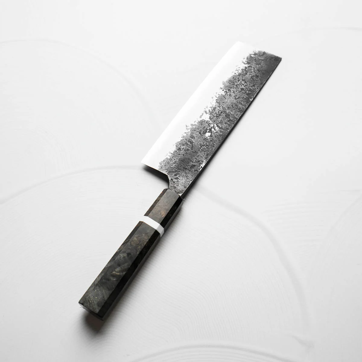 Mazaki White 2 Nashiji Nakiri 165mm - Maple - Image 6