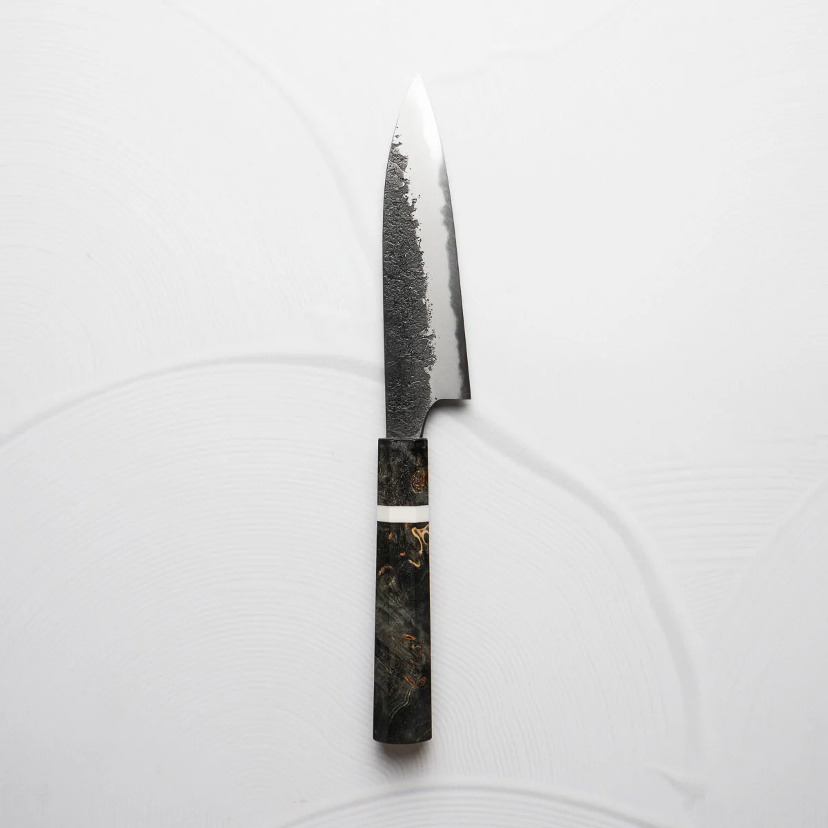 Mazaki White 2 Nashiji Petty 120mm - Maple - Image 5