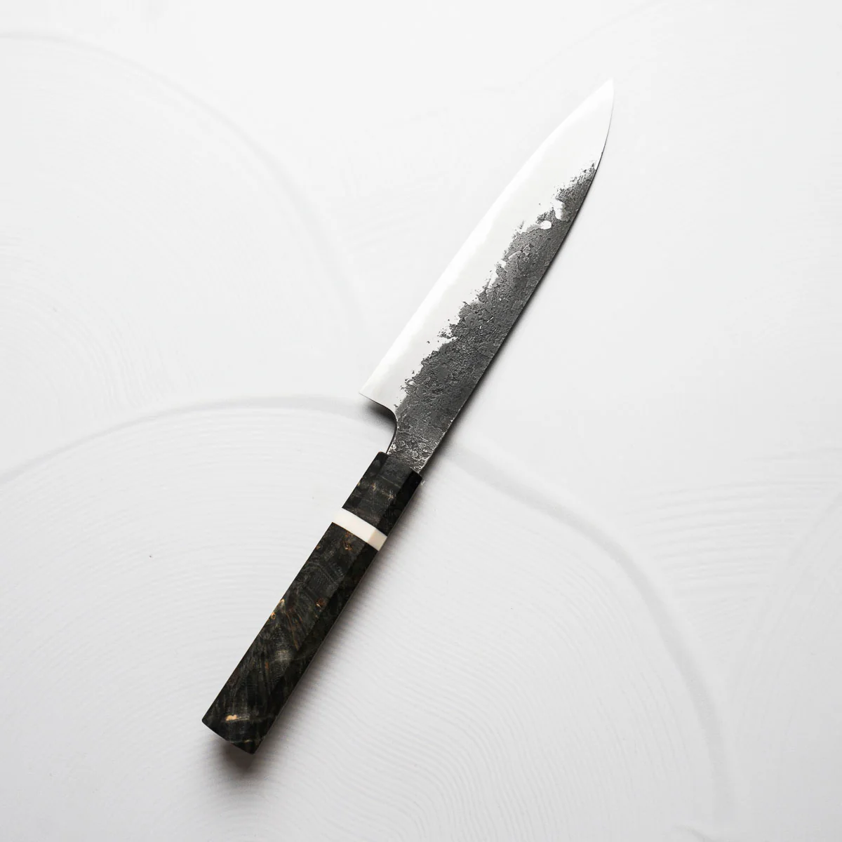 Mazaki White 2 Nashiji Petty 150mm - Maple - Image 6