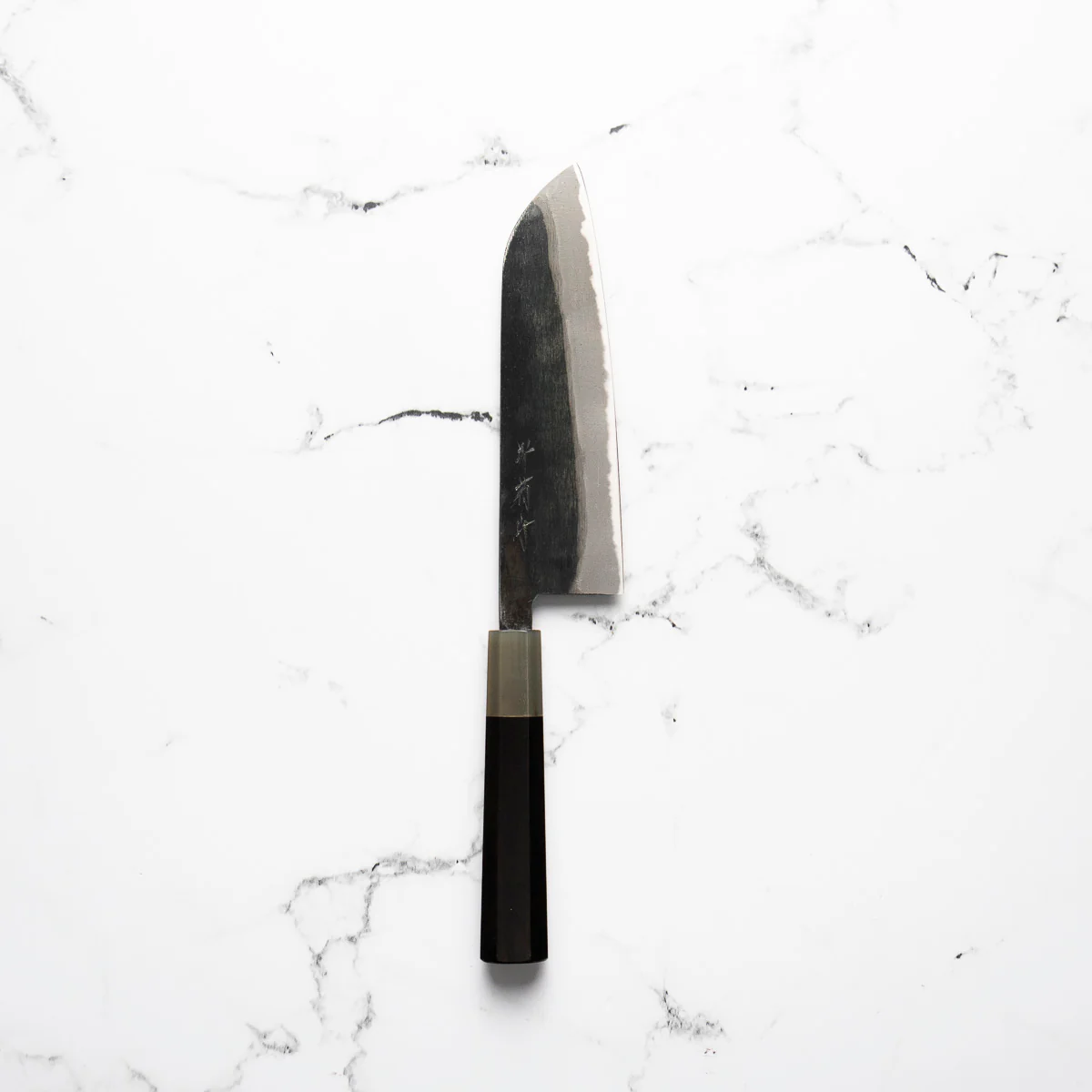 Sakai Kikumori Blue 2 Santoku 165mm - Image 3