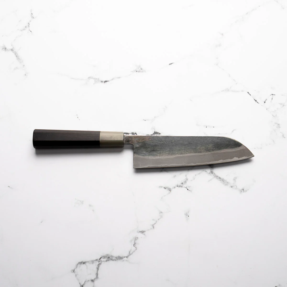Sakai Kikumori Blue 2 Santoku 165mm - Image 4